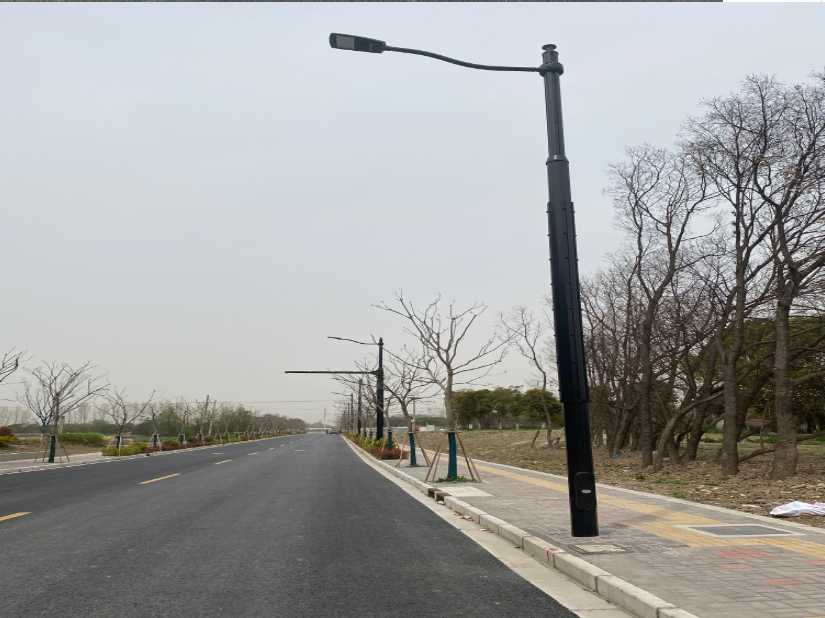 定兴县上海综合杆 太阳能路灯工程